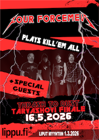 Four Forcemen keikka Tarvashovissa